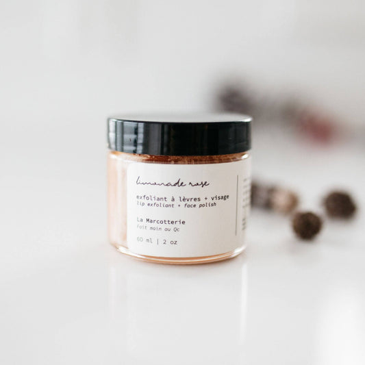 Lip & face scrub | pink lemonade